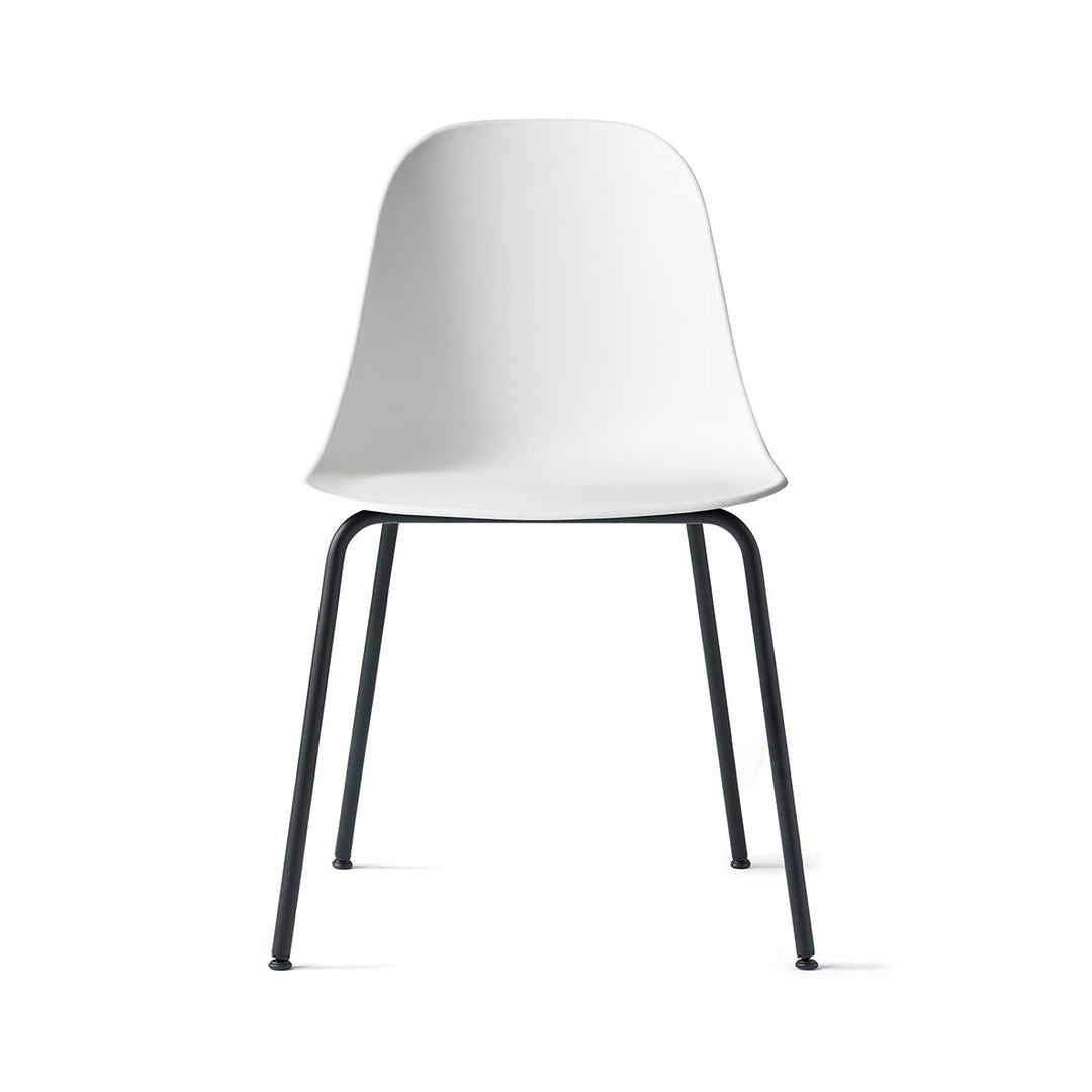 Harbour Side Chair Chairs Audo Copenhagen Light Grey Steel Base / Black Steel