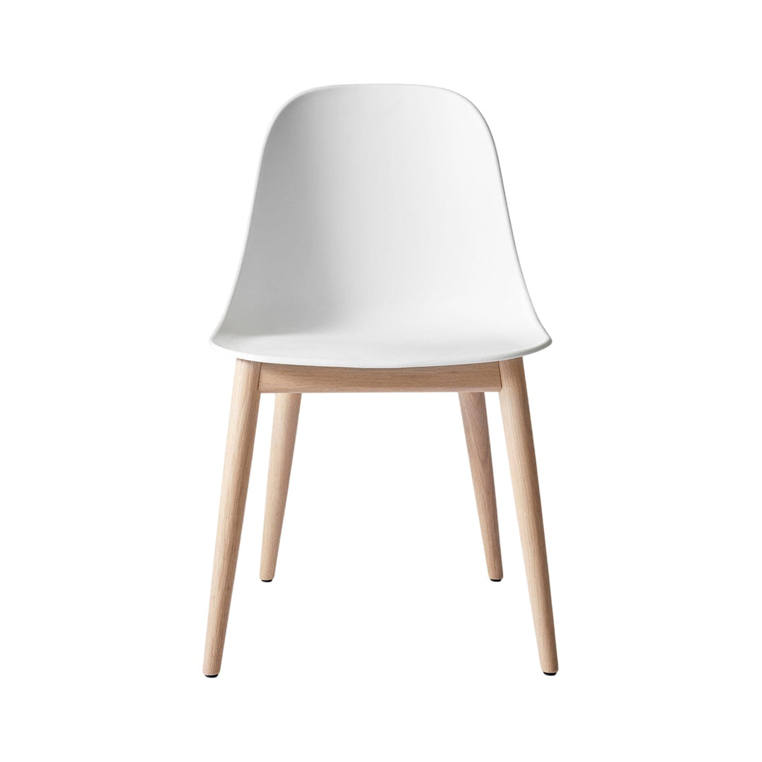 Harbour Side Chair Chairs Audo Copenhagen Light Grey Wood Base / Natural Oak