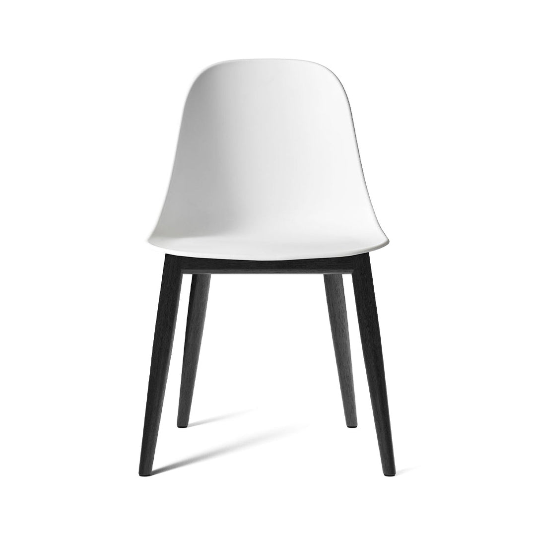 Harbour Side Chair Chairs Audo Copenhagen White Wood Base / Black Oak