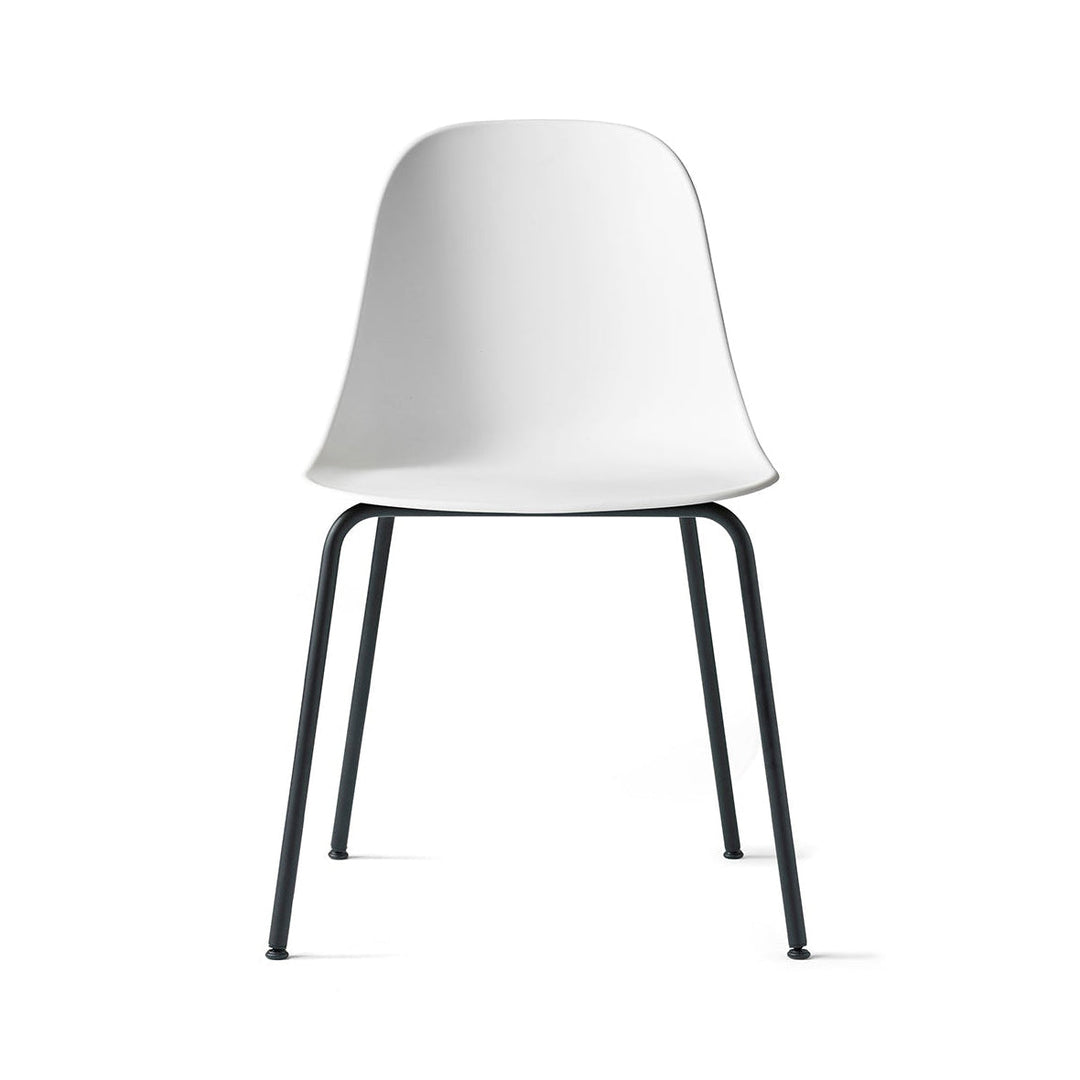 Harbour Side Chair Chairs Audo Copenhagen White Steel Base / Black Steel