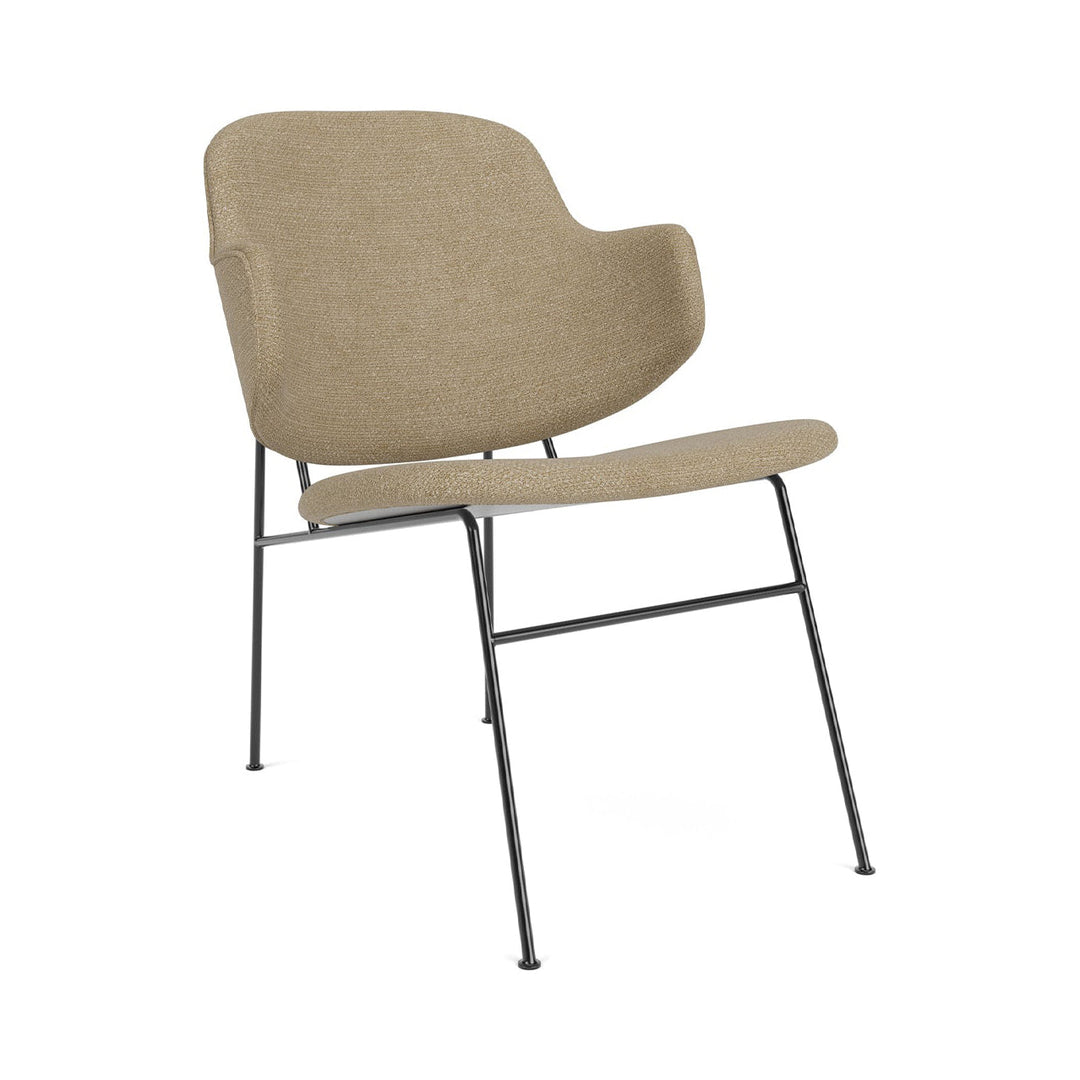 The Penguin Upholstered Lounge Chair Chairs Audo Copenhagen 02 - Audo Boucle Beige