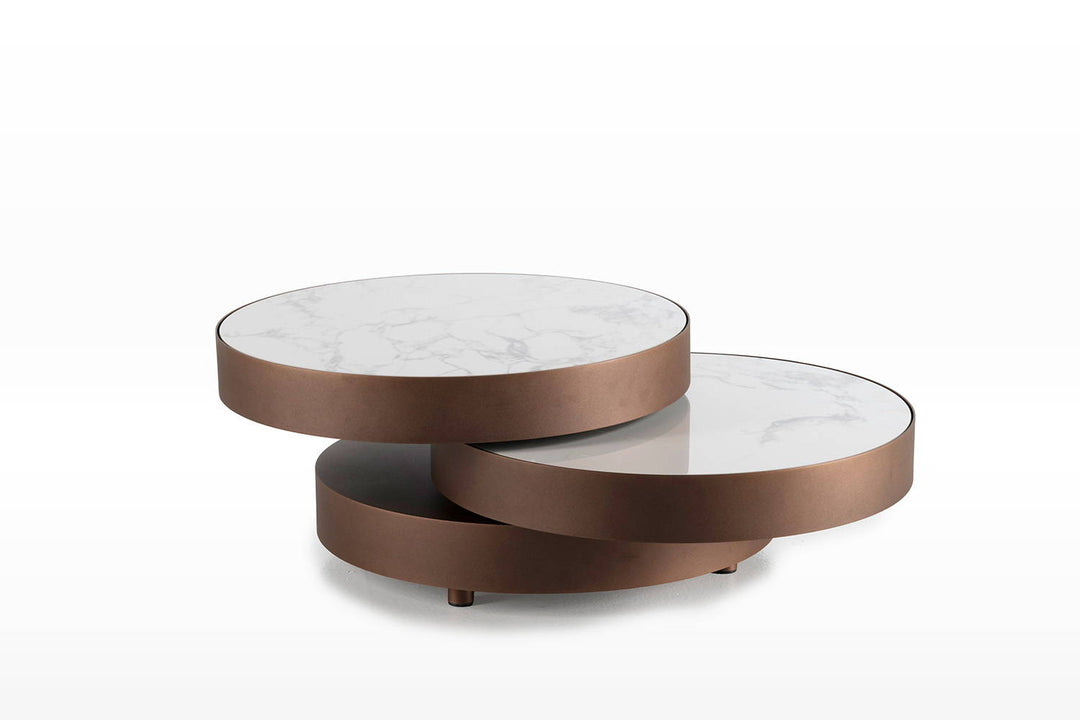 Aurum Round Coffee Table Coffee Tables Naos
