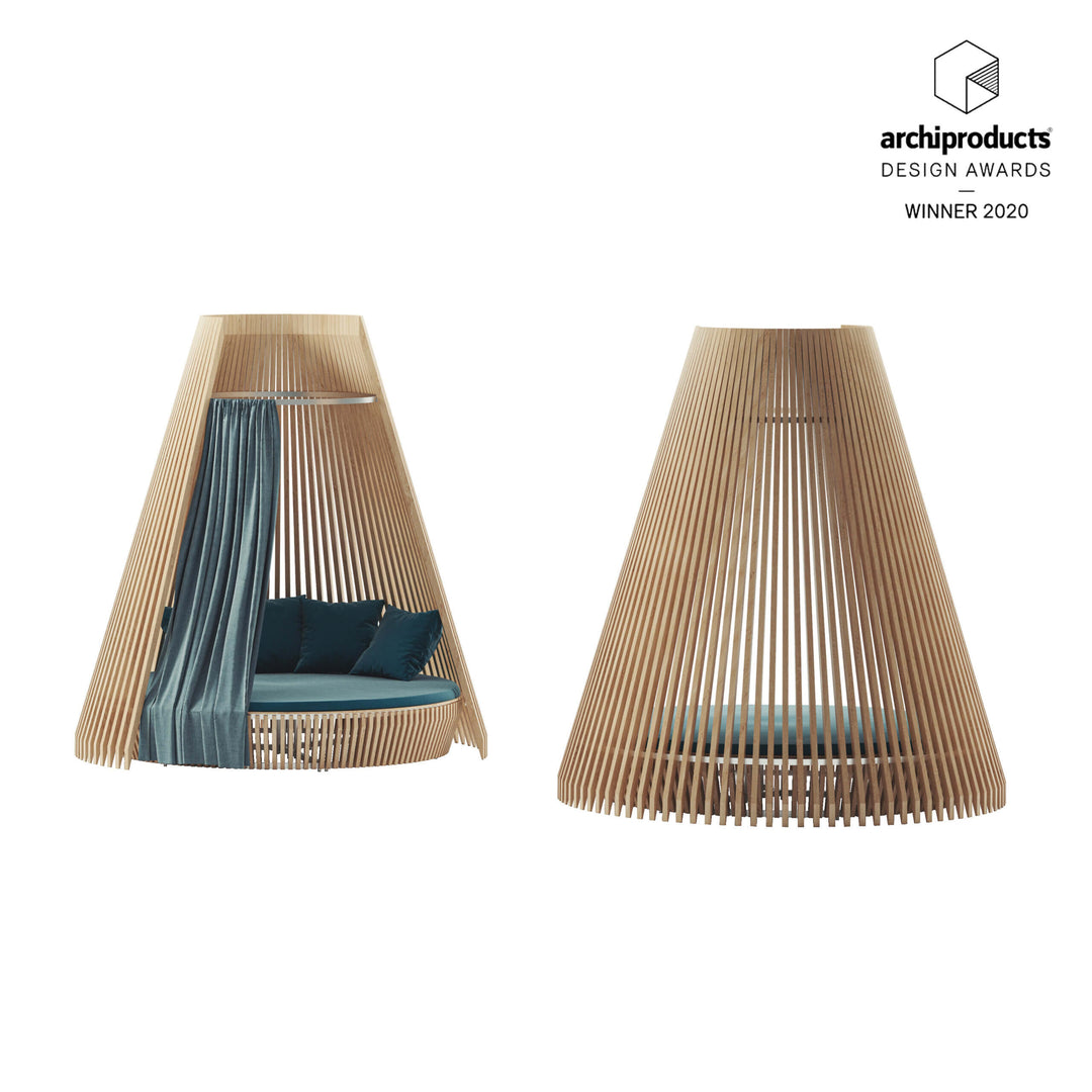 Hut Daybed with Canopy Complements Ethimo