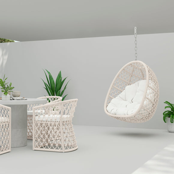 Amelia Hanging Chair Outdoor Chairs Azzurro Living