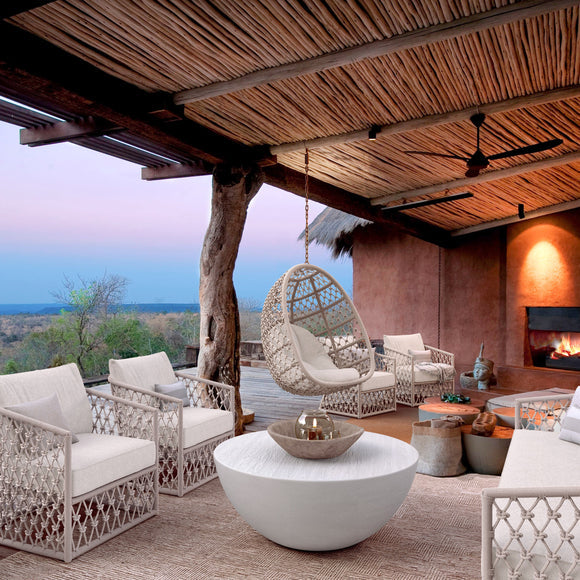 Amelia Hanging Chair Outdoor Chairs Azzurro Living