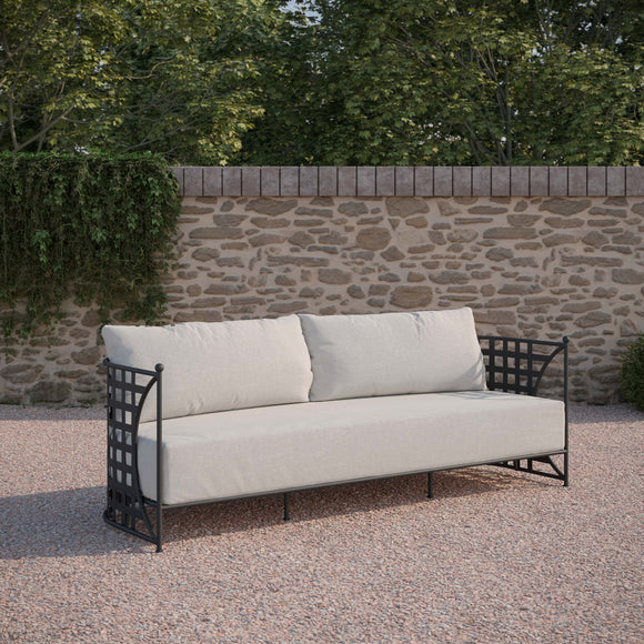 Athens 3 Seat Sofa Outdoor Sofas Azzurro Living