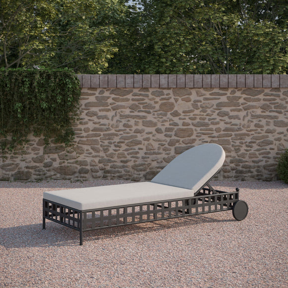 Athens Chaise Lounge Outdoor Furniture Azzurro Living