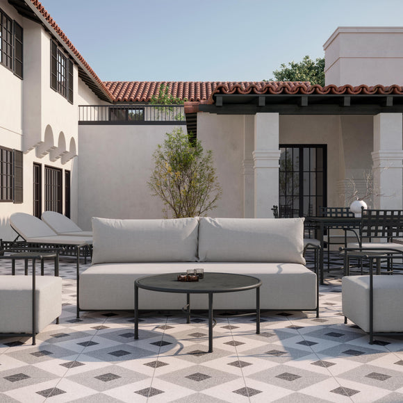 Athens High Back 3 Seat Sofa Outdoor Sofas Azzurro Living
