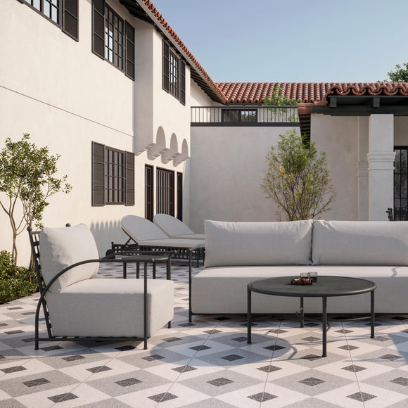 Athens High Back Club Chair Outdoor Chairs Azzurro Living