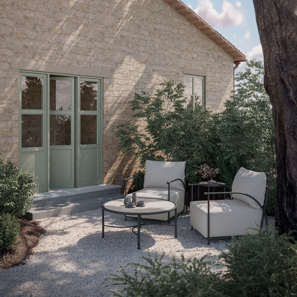 Athens High Back Club Chair Outdoor Chairs Azzurro Living