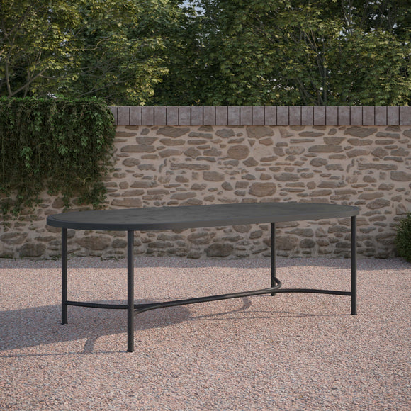 Athens Oval Dining Table Tables Azzurro Living