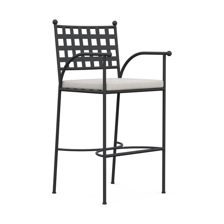 Athens Stool Outdoor Furniture Azzurro Living Bar: 32.1 in height