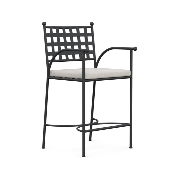 Athens Stool Outdoor Furniture Azzurro Living Counter: 28.1 in height