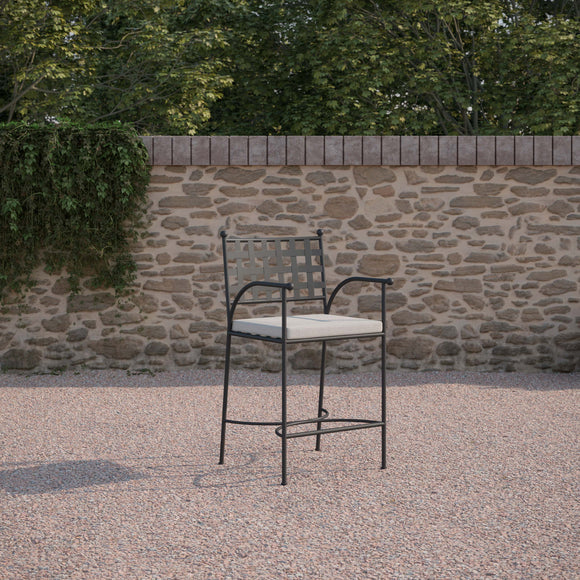 Athens Stool Outdoor Furniture Azzurro Living