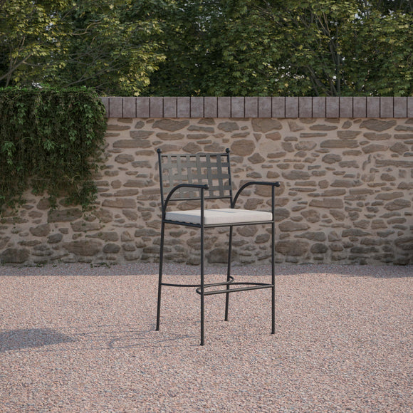 Athens Stool Outdoor Furniture Azzurro Living