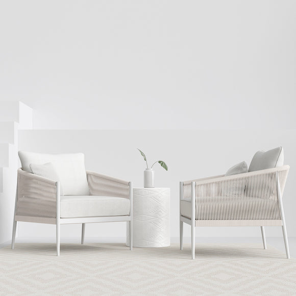 Catalina Club Chair Outdoor Chairs Azzurro Living