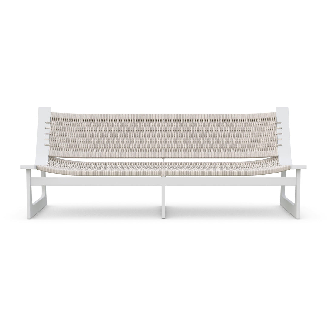 Cozumel 3 Seat Sofa Outdoor Sofas Azzurro Living White