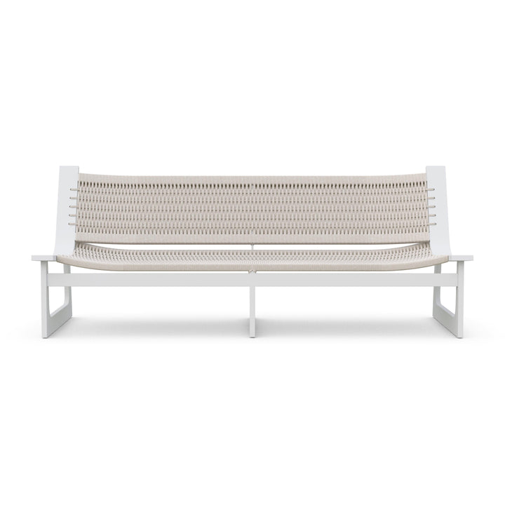 Cozumel 3 Seat Sofa Outdoor Sofas Azzurro Living White