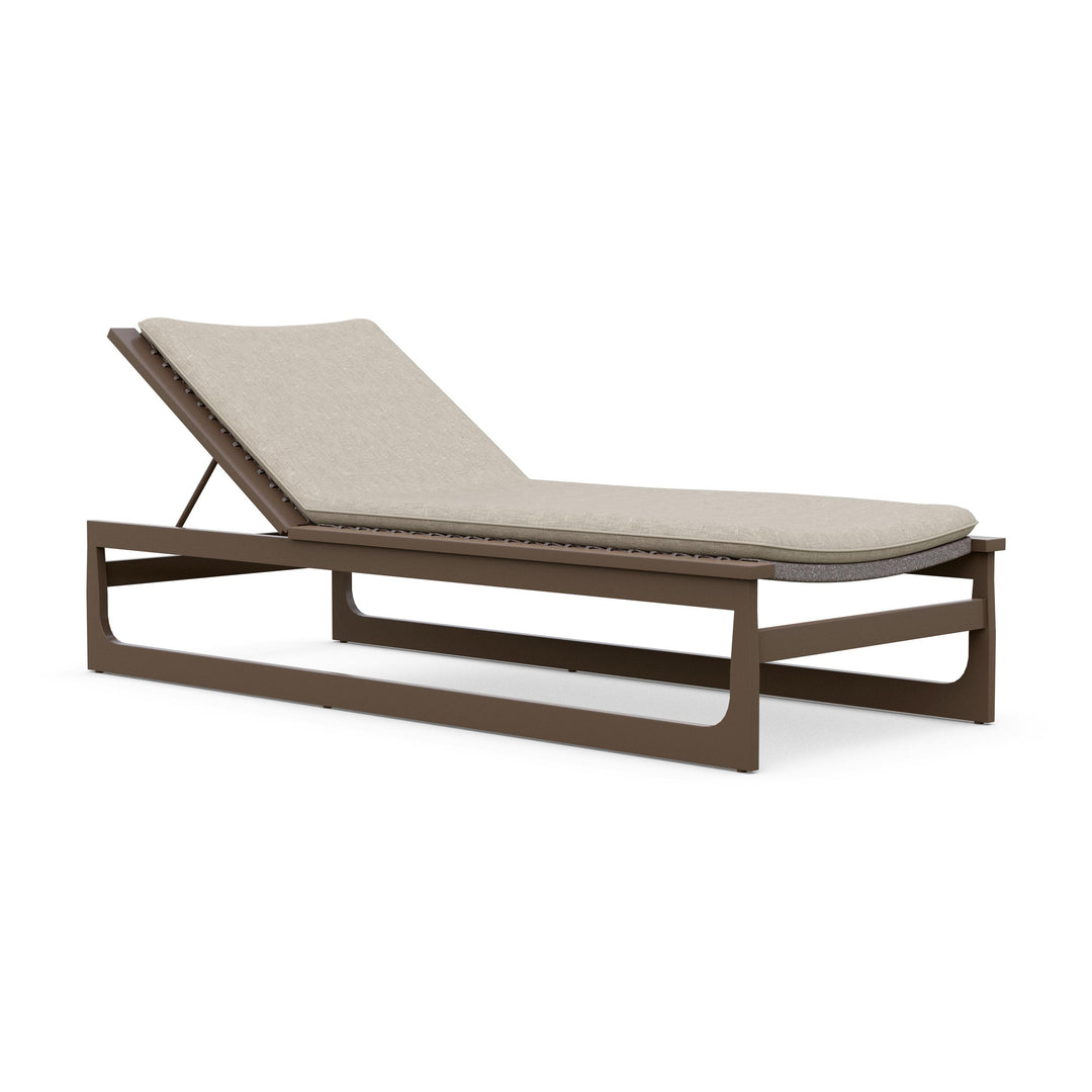Cozumel Chaise Lounge Outdoor Furniture Azzurro Living Bronze