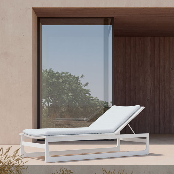 Cozumel Chaise Lounge Outdoor Furniture Azzurro Living