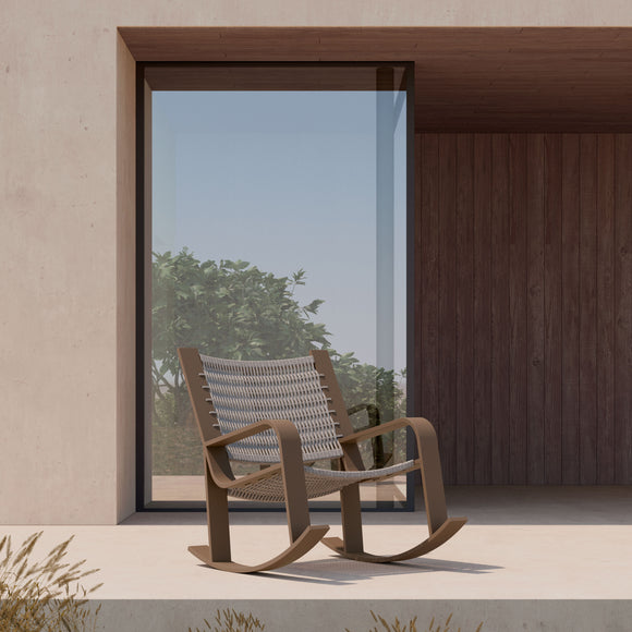 Cozumel Rocking Chair Outdoor Chairs Azzurro Living
