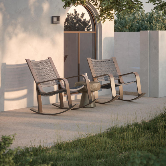 Cozumel Rocking Chair Outdoor Chairs Azzurro Living