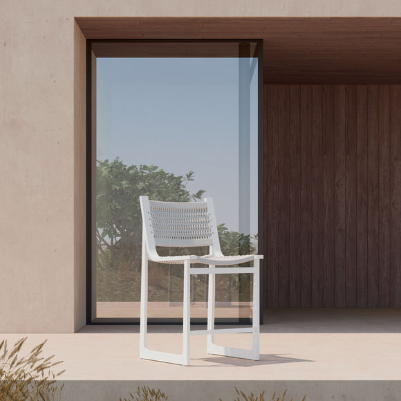 Cozumel Stool Outdoor Furniture Azzurro Living