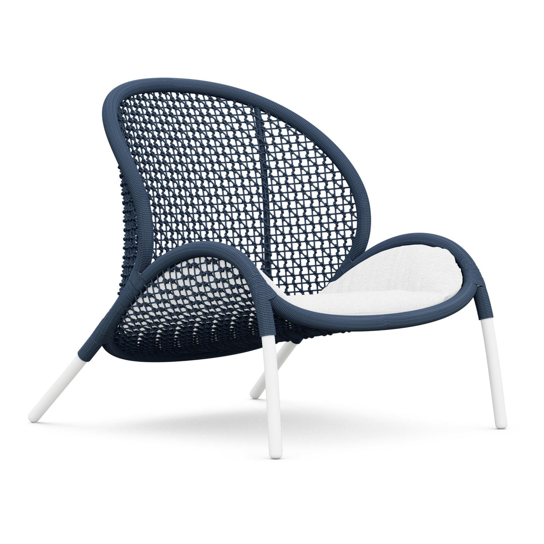 Dune Club Chair Outdoor Chairs Azzurro Living Deep Royal / Cloud Solvita