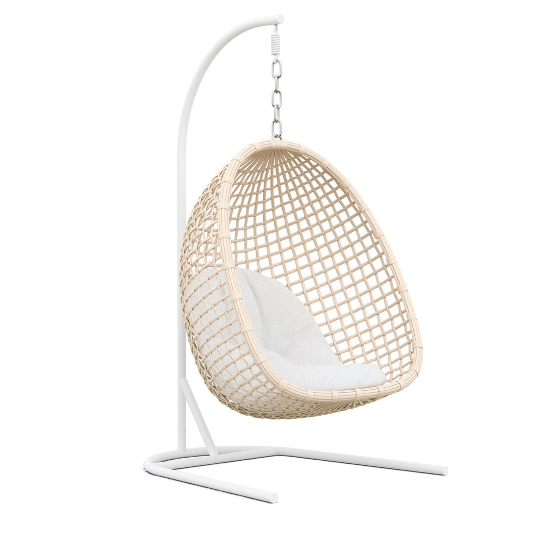 Kiawah Hanging Chair Outdoor Chairs Azzurro Living White