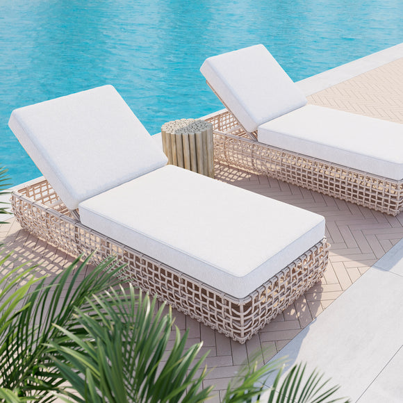 Kiawah Lounge Chair Outdoor Furniture Azzurro Living
