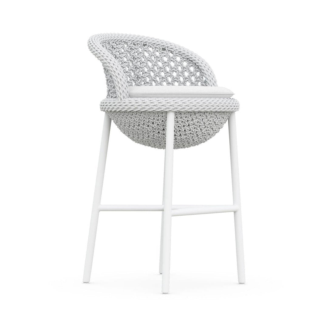 Montauk Stool Outdoor Furniture Azzurro Living Bar: 29 in height