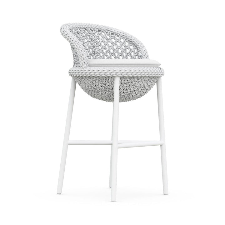 Montauk Stool Outdoor Furniture Azzurro Living Bar: 29 in height