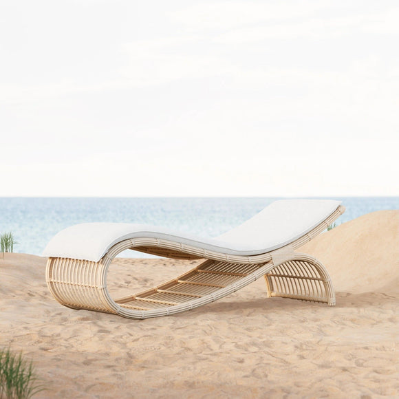 Paloma Wave Chaise Lounge Outdoor Furniture Azzurro Living