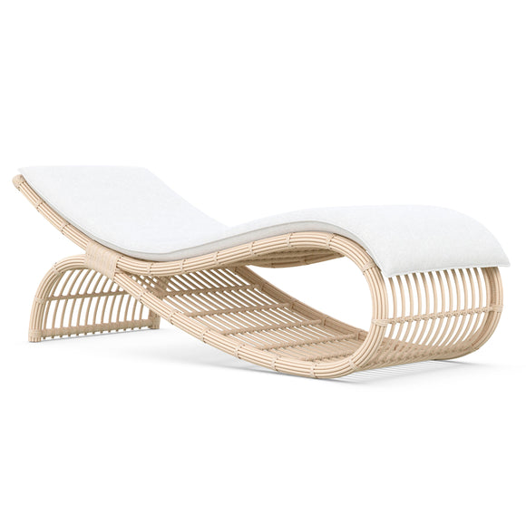 Paloma Wave Chaise Lounge Outdoor Furniture Azzurro Living
