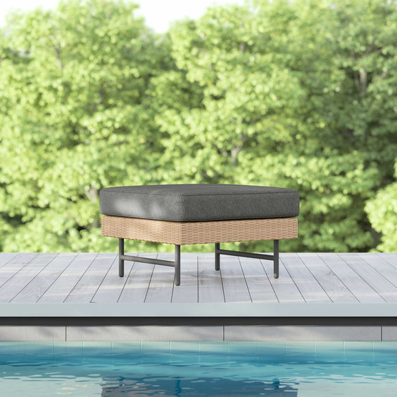 Sonoma Ottoman Outdoor Ottomans Azzurro Living