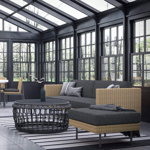 Sonoma Ottoman Outdoor Ottomans Azzurro Living
