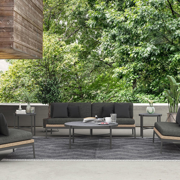Terra 3-Seat Sofa Outdoor Sofas Azzurro Living