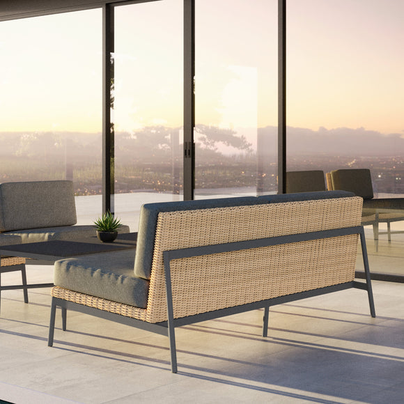 Terra 3-Seat Sofa Outdoor Sofas Azzurro Living