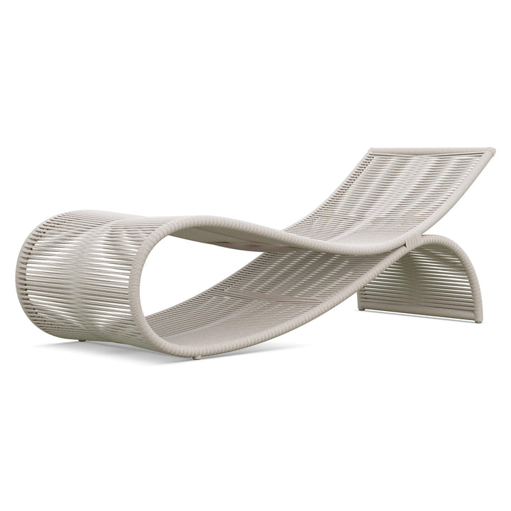 Wave Chaise Lounge Outdoor Furniture Azzurro Living Birch