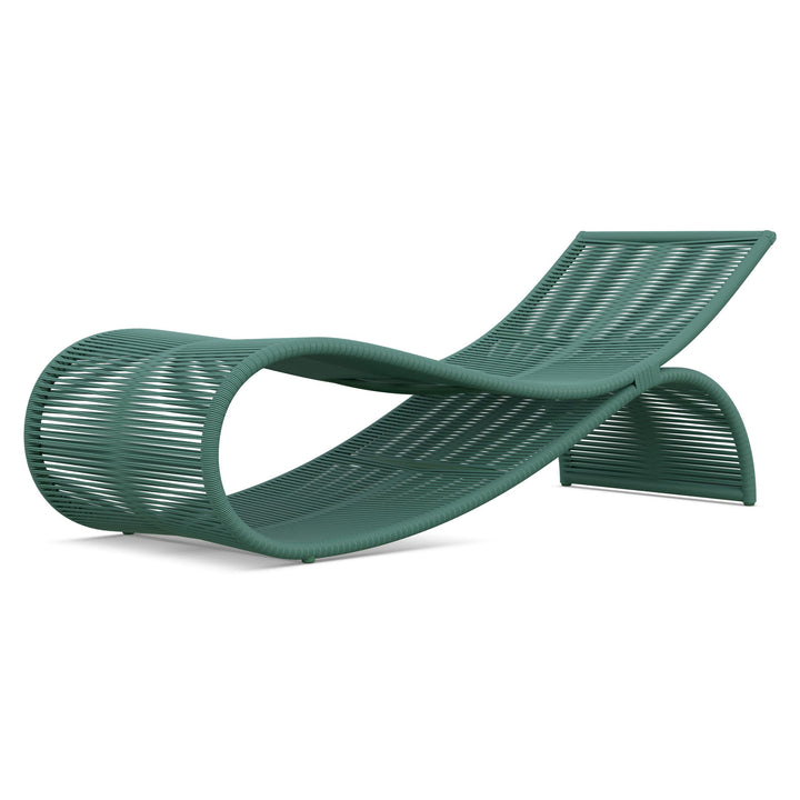 Wave Chaise Lounge Outdoor Furniture Azzurro Living Hunter