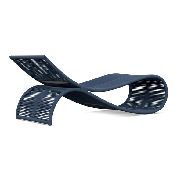 Wave Chaise Lounge Outdoor Furniture Azzurro Living