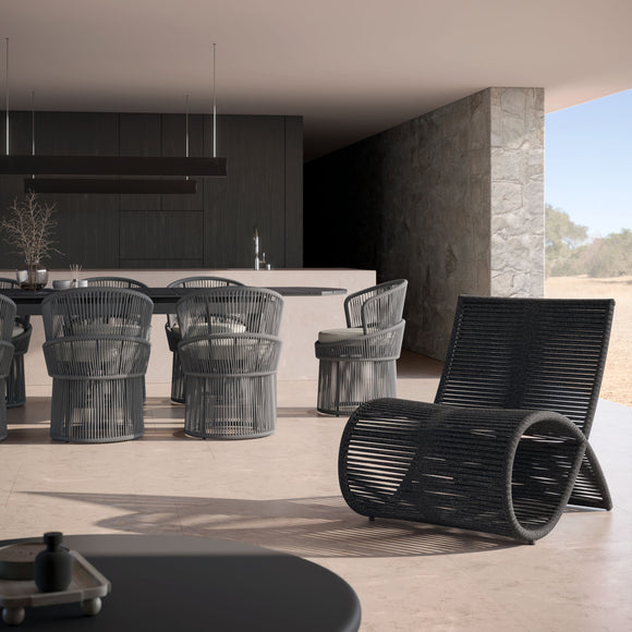 Wave Lounge Chair (Set of 2) Outdoor Chairs Azzurro Living