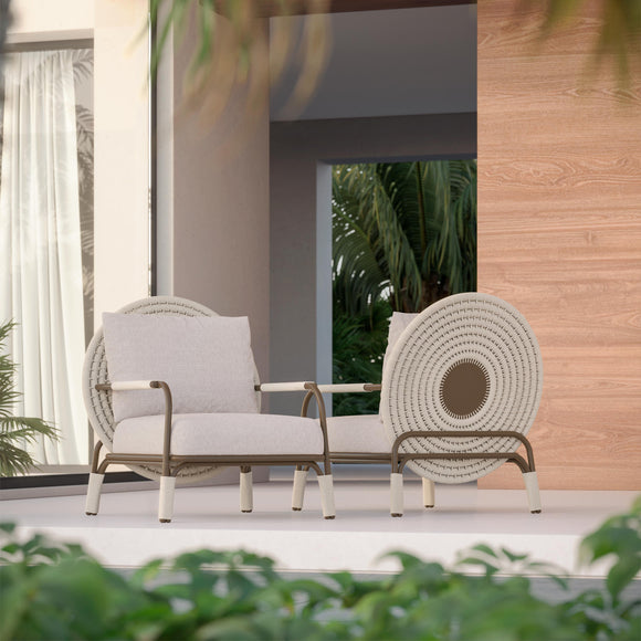 Zahara Lounge Chair Outdoor Chairs Azzurro Living