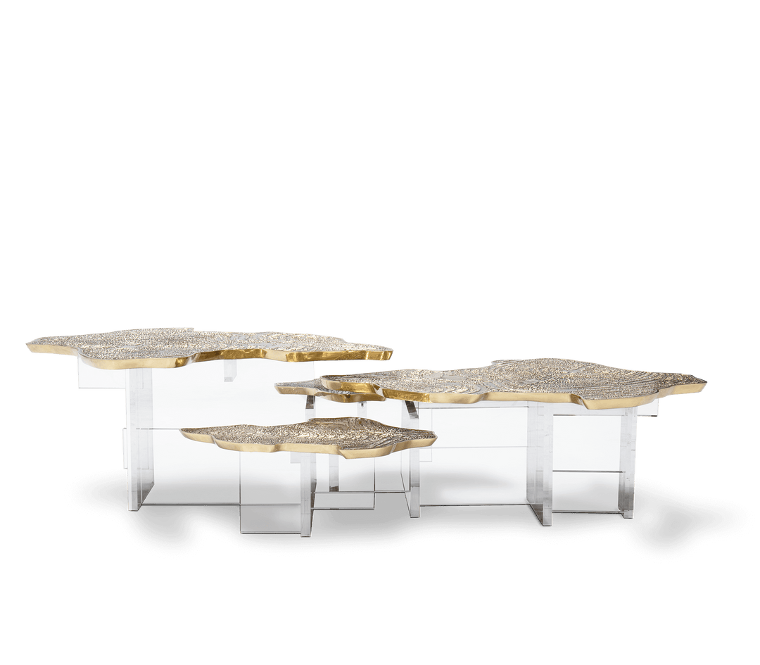 monet center table Coffee Tables Boca Do Lobo Gold