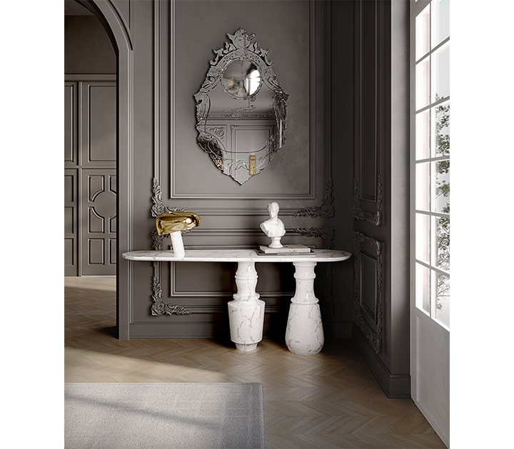pietra carrara console Consoles Boca Do Lobo