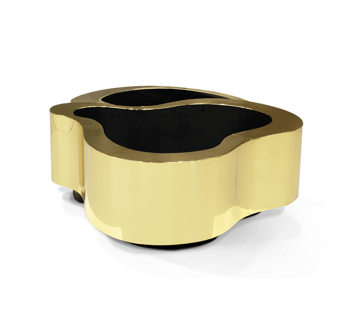 wave polished brass center table Coffee Tables Boca Do Lobo