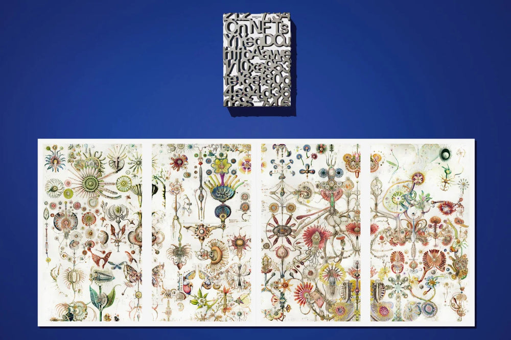 On NFTs. Art Edition No․ 1–100, Sofia Crespo ‘{{floral automata_1236}}’ Print Books Taschen   