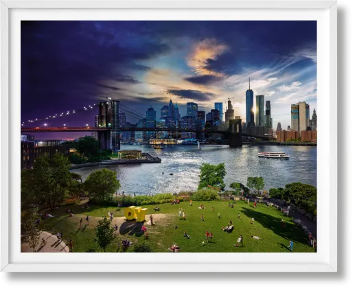 Stephen Wilkes. Day to Night. Art Edition No․ 1–100 ‘Brooklyn Bridge, New York City, 2016’ Print Books Taschen   