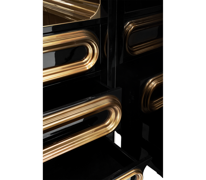 oblong gold cabinet Cabinets Boca Do Lobo