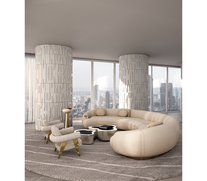 soleil curved sofa - Image 28